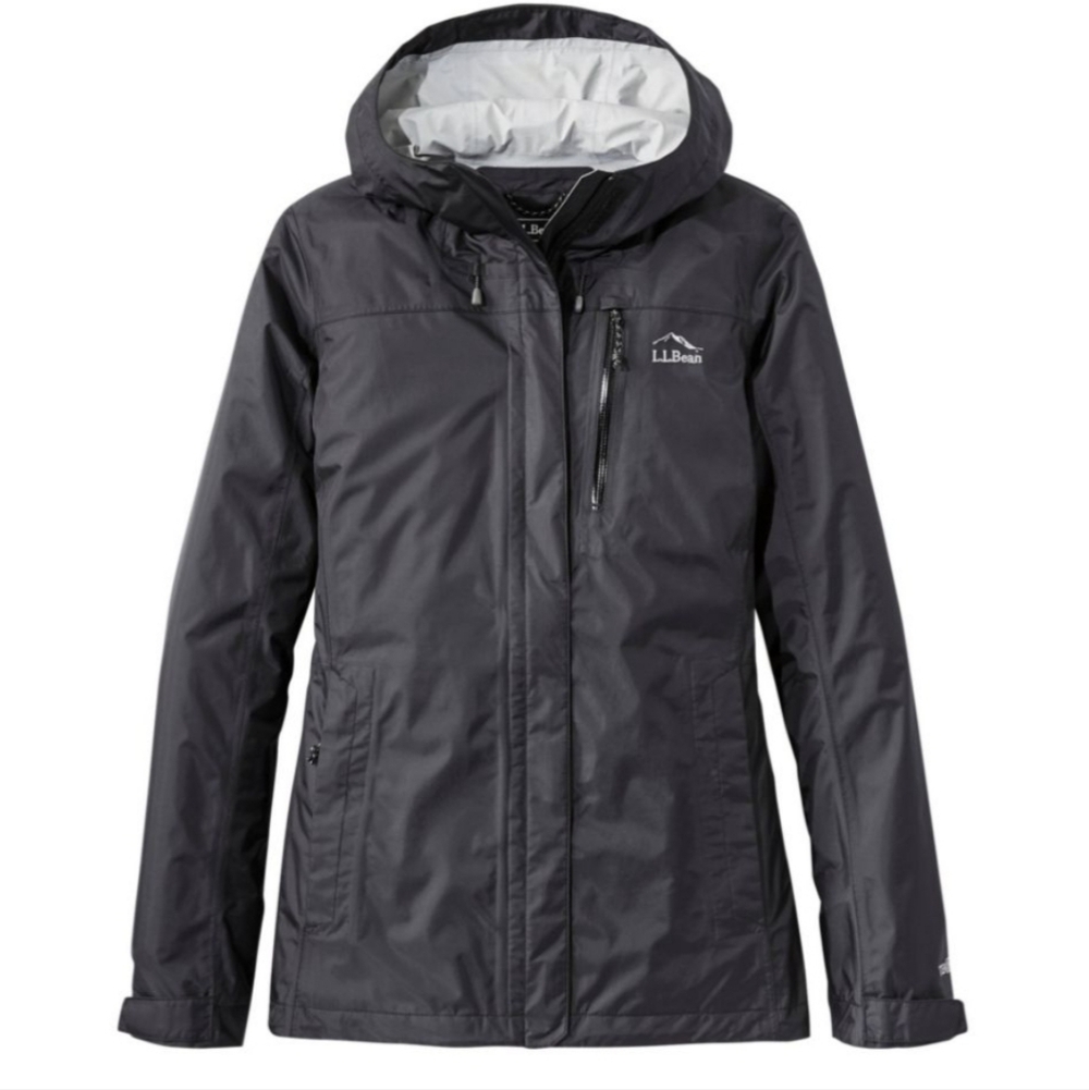 L.L. Bean Women's Trail Model Rain Jacket Size Large 506197